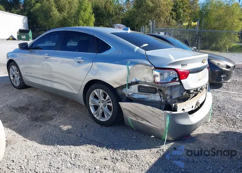 2014 Chevrolet Impala 2Lt из США, поврежденный, VIN 2G1125S33E9105642